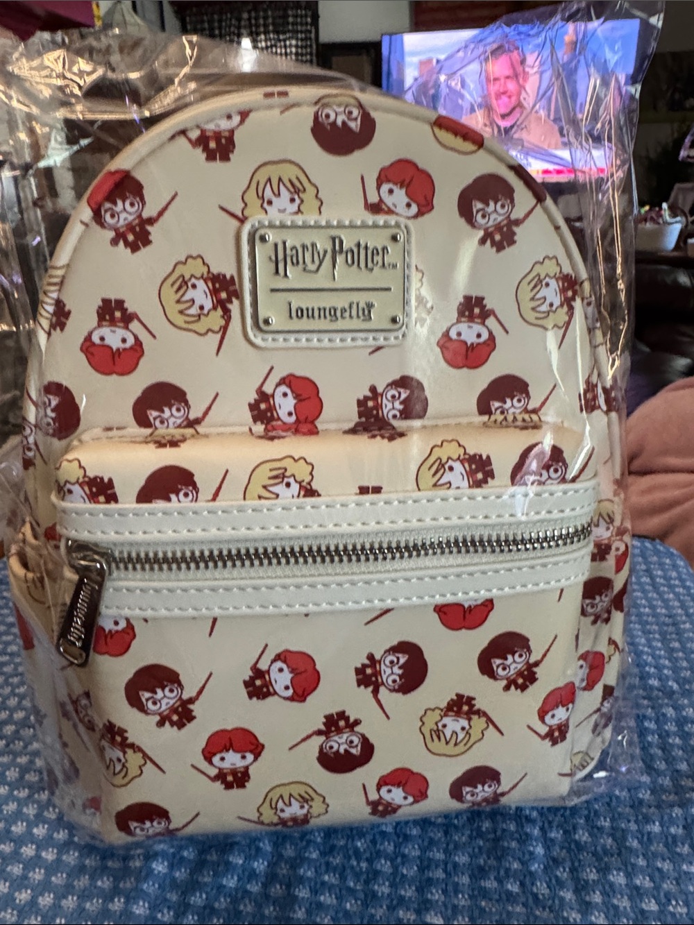 Loungefly Harry Potter Kids Mini Backpack with Characters,